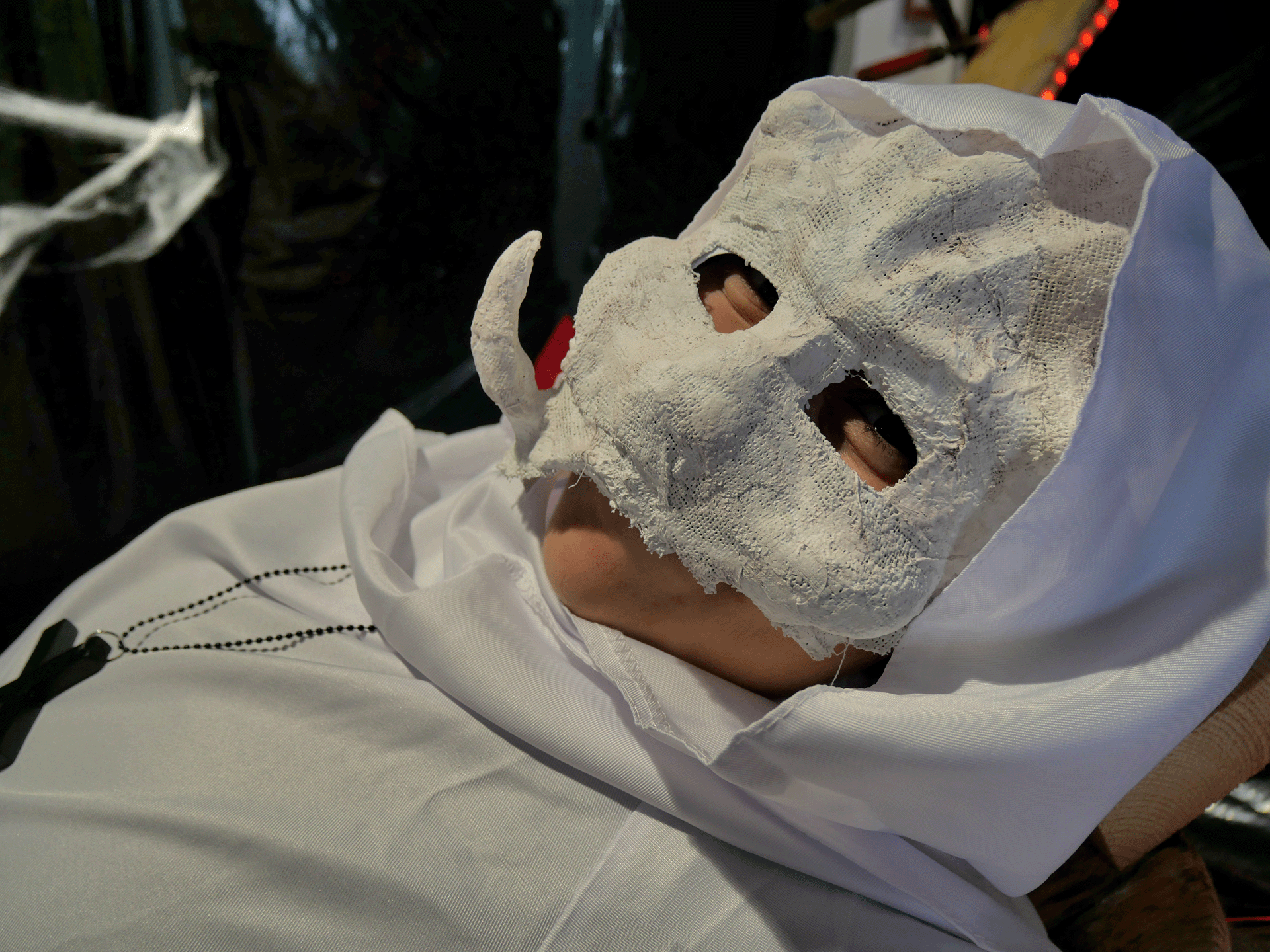 Masque en cours